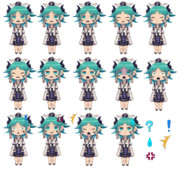 SDモノチカ立ち絵素材