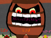 スーパードンキーコング３ 弱点ミッケ♪の絵。