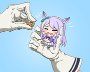 手乗りメジロマックイーン