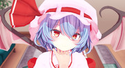 手を出すと顔をのせてくるレミィ