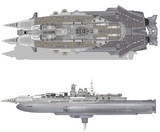 超巨大双胴航空ドリル潜水戦艦「常世」