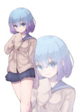 冬服青ゆひ