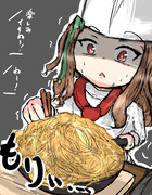 同期組に一流のパスタを振る舞おうとしたが、ものすごい量のパスタになってしまったキングヘイロー