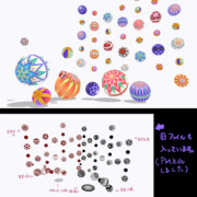 【MMDステージ配布】手鞠背景セット改