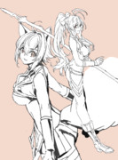 ブレイブルーの絵