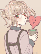 本屋店員さんの休憩中