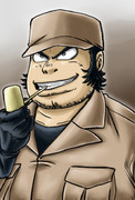 くわえパイプの武蔵