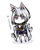 こちらを凝視する加賀さん。