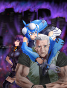 ねーバトーさん、少佐に似てるー？