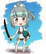 スイカ割りに行くばり