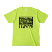 Tシャツ | ライトグリーン | LAVENDERは咲く