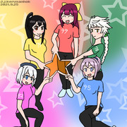 進水日の5人で決めるクソダサポーズ