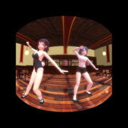 【VRMMD】開店オープニングを踊る新谷芹奈と的場アオイ