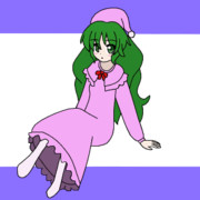 人気投票2日目、おねむ幽香ちゃんで支援