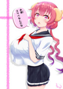 【イルルのセーラー服姿も見てみたい】