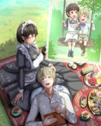 メイドさんとピクニック（健全）