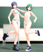 パンツは白