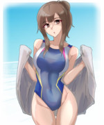 水本ゆかり競泳水着