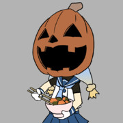 【うごくよ！】カボチャの煮付けを食べるカボチャ様【うごくよ！】