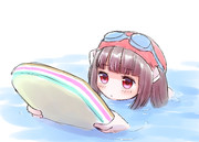 きりたんだっておよげるんです！