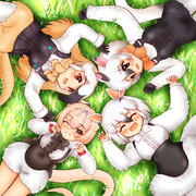 みんなでポーズ！！