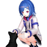 チグちゃんとネコ