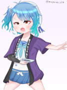 秋刀魚グラ福江ちゃん！