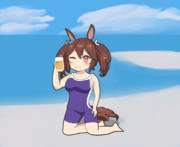 ヒシアケボノの広告