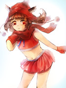 ボイロ水着マフラー部