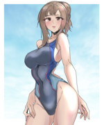 水本ゆかり競泳水着