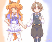 マヤノちゃんと飛び級秀才系トレーナー