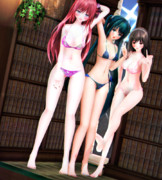 【今日のミクお姉さん】脇の見せ合い…♡