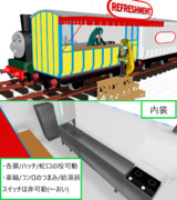 【モデル配布あり】ピーター・サムのティールーム客車