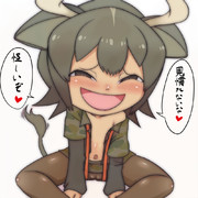 縄張りに入ってきたな♥