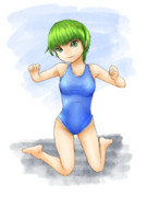 落書き　ときメモ　清川さん