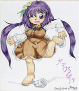 やっぱり裸足の女神な弁々お姉ちゃん