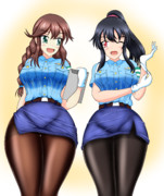 婦警能代＆矢矧