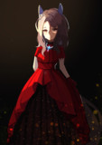 ドレスを着せてみた