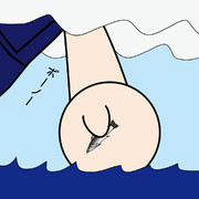 待ってあの子、素手でスズキ獲ってない？