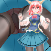 [東方] どや顔の茨木童子の腕さんですがやっぱり丸見えです