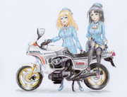 CX500Turboと艦娘