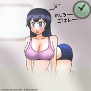 寝ぼすけ阿賀野