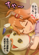 お昼寝フクちゃん