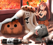 また日本の秋の過ごしやすさにやられたポーラ