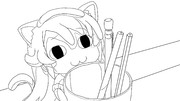 【描画】喵喵小鞠笔筒