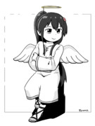 どう？天使ですか？