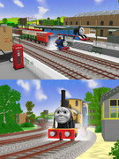 きかんしゃトーマス クロバンズ・ゲート駅ステージ