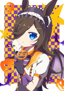 ライスシャワーハロウィン　コスプレ２