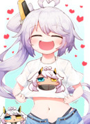 インディちゃんTシャツを着てるポートランドちゃん