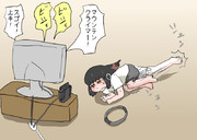 コスプレをするアデリー